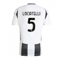 Billiga Juventus Manuel Locatelli #5 Hemma fotbollskläder 2024-25 Kortärmad